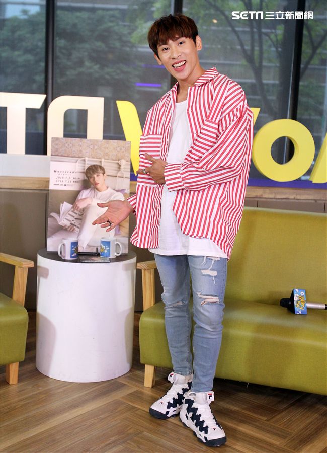 梅中原安安大明星。（記者邱榮吉/攝影）