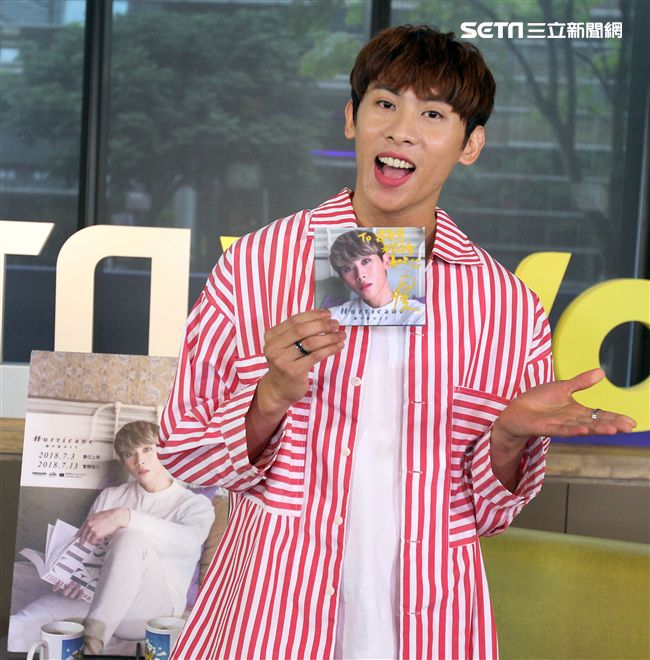 梅中原安安大明星。（記者邱榮吉/攝影）