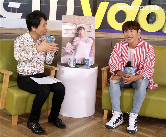 梅中原安安大明星。（記者邱榮吉/攝影）