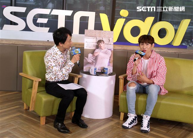 梅中原安安大明星。（記者邱榮吉/攝影）