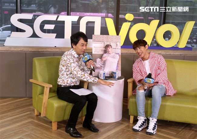 梅中原安安大明星。（記者邱榮吉/攝影）