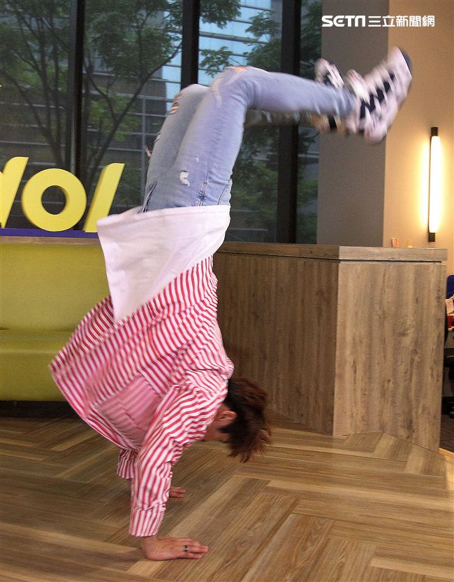 梅中原安安大明星。（記者邱榮吉/攝影）