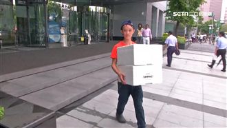 專跑台華爾街　便當外送1小時逾百份