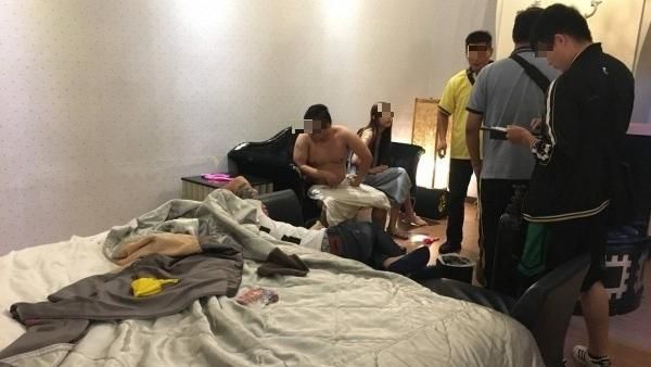 摩鐵開淫亂毒趴　警方臨檢全GG了
