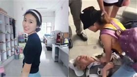 正妹,護理,學生,CPR,救人,火車站,丁慧,遼寧,大陸　圖／翻攝自微博