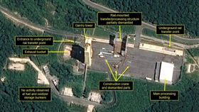 北韓開始拆除其主要衛星發射場「西海衛星發射場」（圖／翻攝自38north）