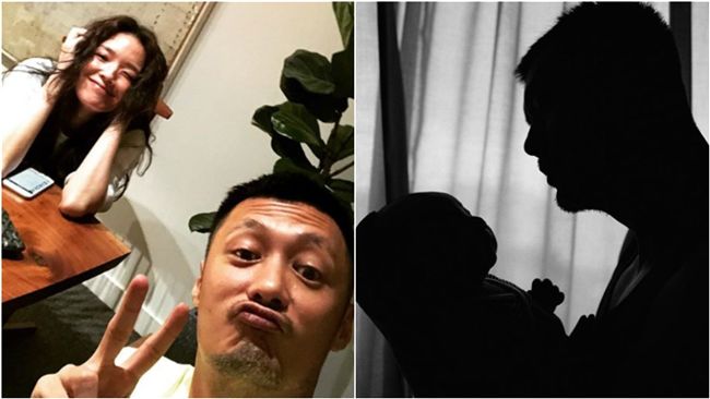 余文樂同框女神　轟舒淇假看兒真騙酒