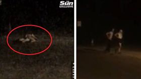 英國一名女子日前在家中看電視時，突然聽到嬌喘「啊啊啊」的聲音，起初她以為是從電視傳出，沒想到竟是一對男女在屋外上演活春宮。女子立刻制止他們的行為，但他們依舊沉浸在自己的世界。事後女子無奈地說，這裡屬於住宅區，有很多家庭和孩子，直接在野外「愛愛」非常不妥。（圖／翻攝自太陽報）