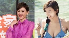 林志玲、鄭仲茵（圖／翻攝自微博、資料照）