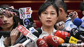 行政院發言人kolas yotaka谷辣斯出席首長災害防救交流分享座談會。 （圖／記者林敬旻攝）