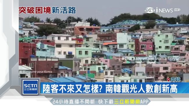 陸客不來又怎樣？南韓觀光人數創新高