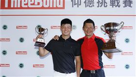 連騼森（左）與李昭樺。（圖／TPGA提供）