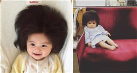 日本,嬰兒,女嬰,髮量,babychanco 圖／翻攝自IG