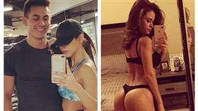  美國電動實況主分手最辣氣象主播。（圖／翻攝自Douglas Martin、Yanet Garcia IG）