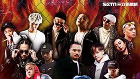 混血兒娛樂旗下19組嘻哈歌手連番上陣，舉辦免費演唱派對。（圖／混血兒娛樂）