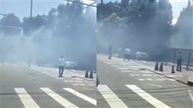 美國北京大使館爆炸（圖／翻攝自YouTube） 