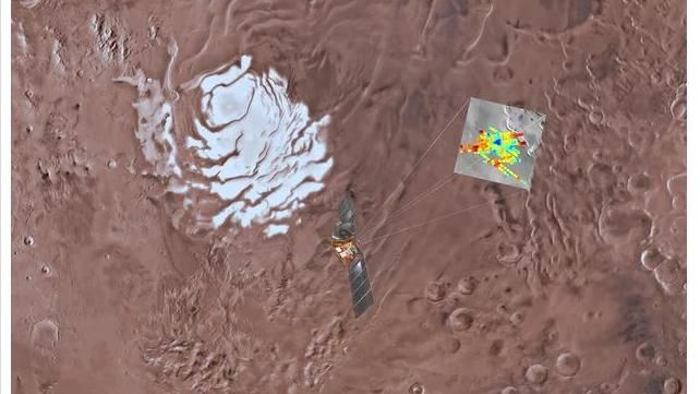 火星首發現湖泊　生命體存在機率大增