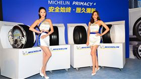 Michelin Primacy 4輪胎。（圖／鍾釗榛攝影）