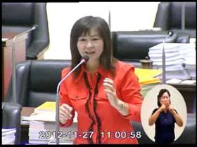 高雄市議員陳粹鑾。翻攝YOUTUBE