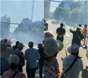 美駐北京大使館爆炸　陸官媒：爆米花鍋爐爆炸！　圖／翻攝自推特