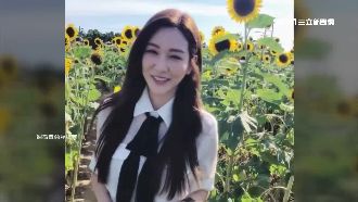 人比花嬌！曾莞婷向日葵花海合照超美