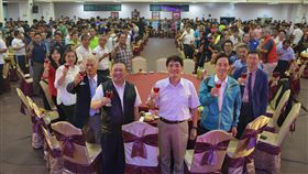 國訓中心董事長林騰蛟藉由餐會為亞運代表團壯行。（圖／體育署提供）