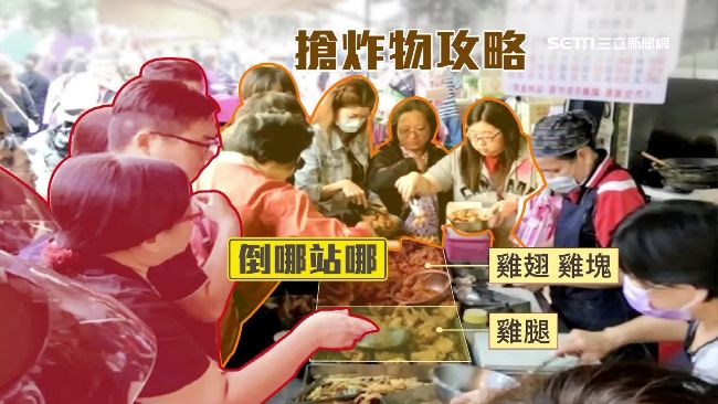 市場攤炸物瘋秒殺！「卡位」攻略曝光