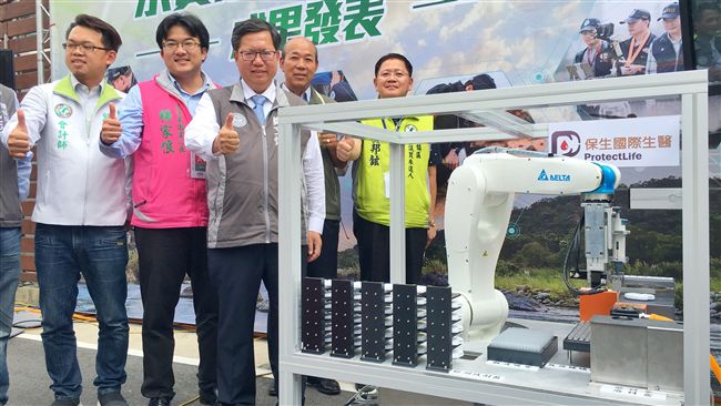 桃市與交大合作　打造快速水質檢測機