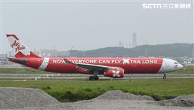 亞洲航空、亞航。 圖／記者林敬旻攝