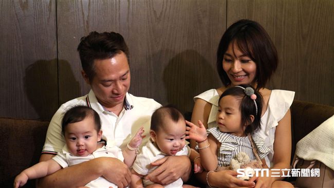 結婚9年求子屢碰壁　做試管喜獲3寶