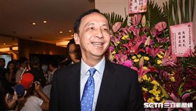 馬英九基金會成立，新北市長朱立倫到場。 （圖／記者林敬旻攝）