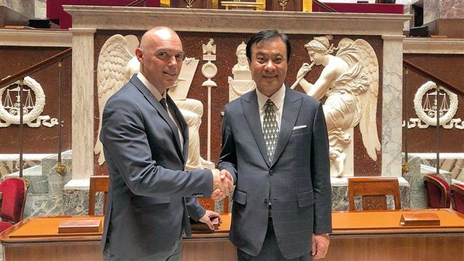 立法院長首例！蘇嘉全訪法國國民議會