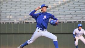 陳正毅擁有時速140公里的火球。（圖／大會提供）