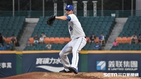 富邦悍將洋投羅力。（圖／記者王怡翔攝）
