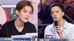 R&B與HIP-POP新唱將J.Sheon（右）被鹿晗讚「大神級別。」（圖／翻攝自優酷）