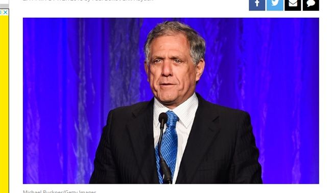 執行長傳性騷女員工！CBS股票暴跌