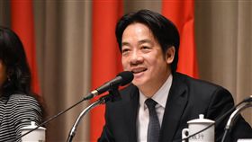 行政院長賴清德出席行政院會後少子女化記者會。 （圖／記者林敬旻攝）