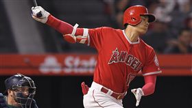 大谷翔平被三振。（圖／美聯社／達志影像）