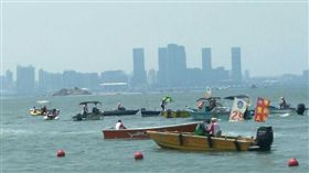 ▲金廈泳渡。（圖／記者林辰彥攝影）