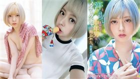 「@yano_purple」為新類型的網紅AV女優。（圖／翻攝自網路）