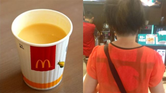 插隊點餐玉米濃湯加蛋　網：新菜單？