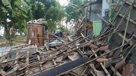 印尼龍目島強震（圖／翻攝自推特）