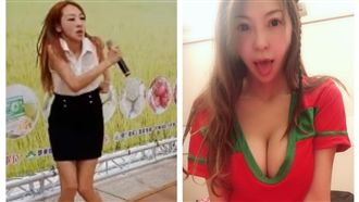 女模被鞋絆住開合跳！網稱震撼靈魂