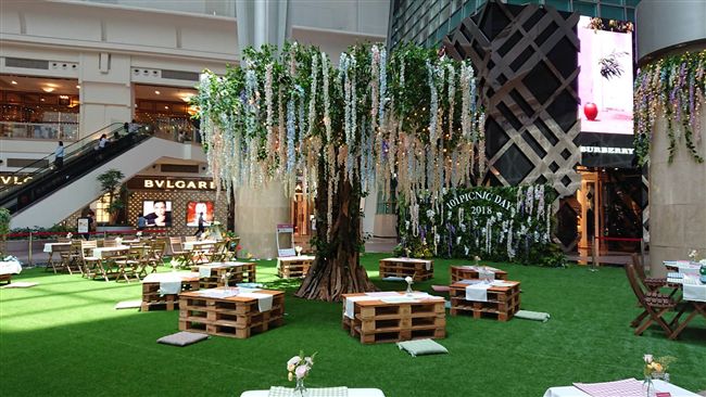 免流汗！大型室內花園野餐還可吹冷氣