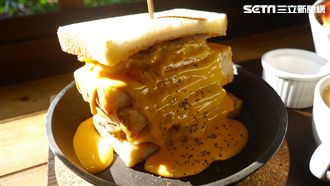 蘆洲早午餐　夢幻起司瀑布「嘩啦啦」