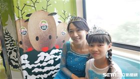 北捷奇異果主題列車。（圖／記者馮珮汶攝）