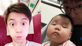 江宏傑,小小愛／翻攝自江宏傑微博