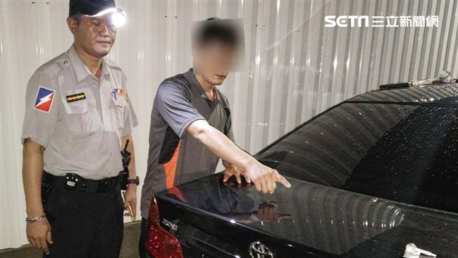 上工前「壯膽」　送行者躲車內吸毒