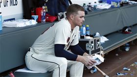 勇士投手Sean Newcomb。（圖／美聯社／達志影像）