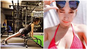 混血女神,許維恩,比基尼照,運動,健身（圖／翻攝自許維恩Instagram）
